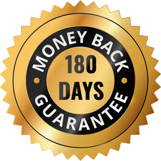 Nervive 60 Days Money Back Guarantee Badge
